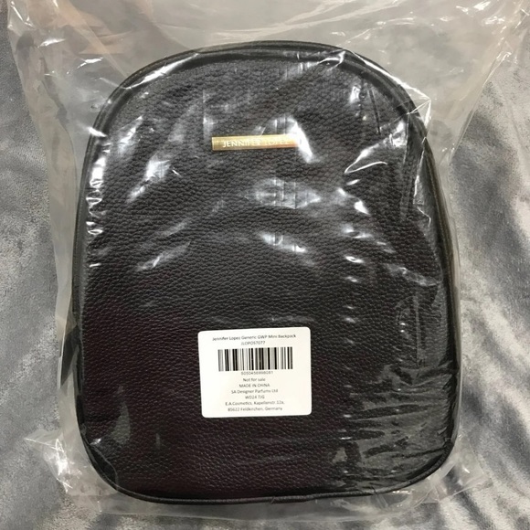 Jennifer Lopez Black Mini Backpack - Picture 3 of 5